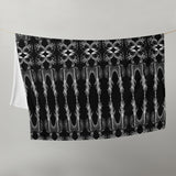 Skeleton Throw Blanket